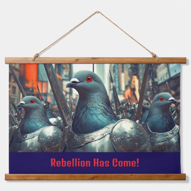 Wood Topped Wall Tapestry (Front)