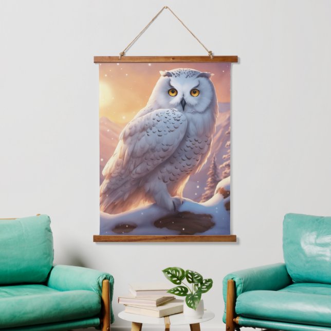 Wood Topped Wall Tapestry (Living Room)