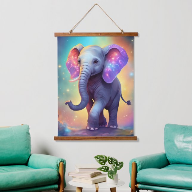 Wood Topped Wall Tapestry (Living Room)