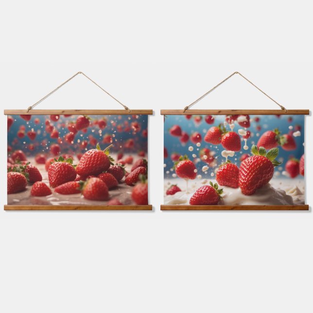 Wood Topped Wall Tapestry (Double)