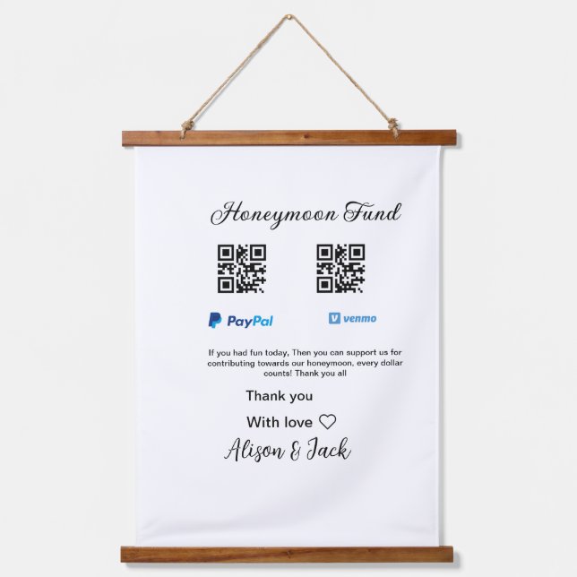 Wood Topped Wall Tapestry (Front)