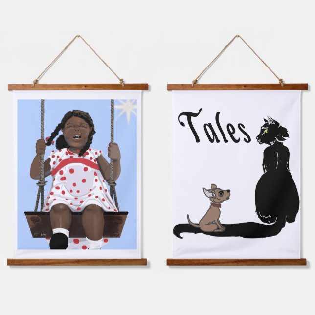 Wood Topped Wall Tapestry (Double)