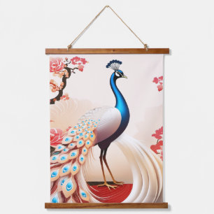 Wood Topped Wall Tapestry