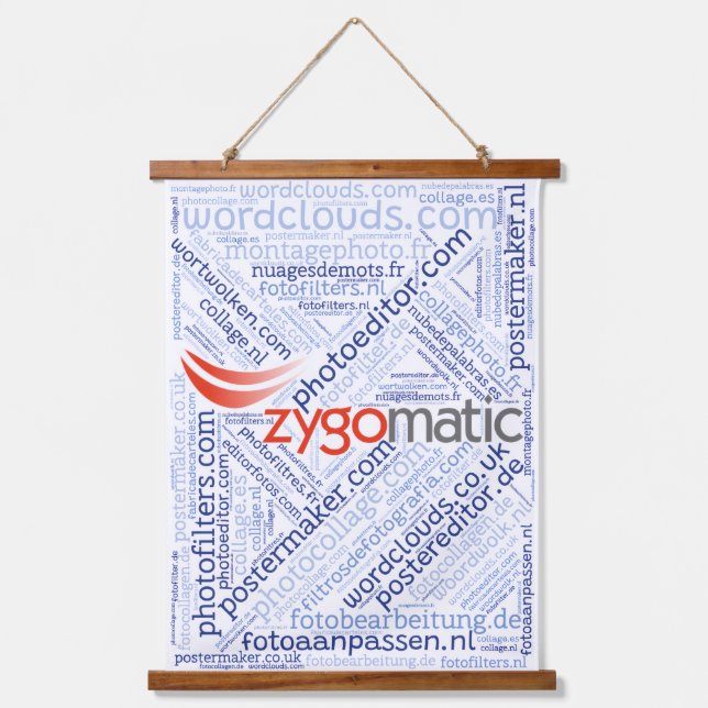 Wood Topped Wall Tapestry (portrait) (Front)