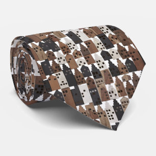 Wood village tie