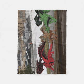 Wood Wall Art Fleece Blanket