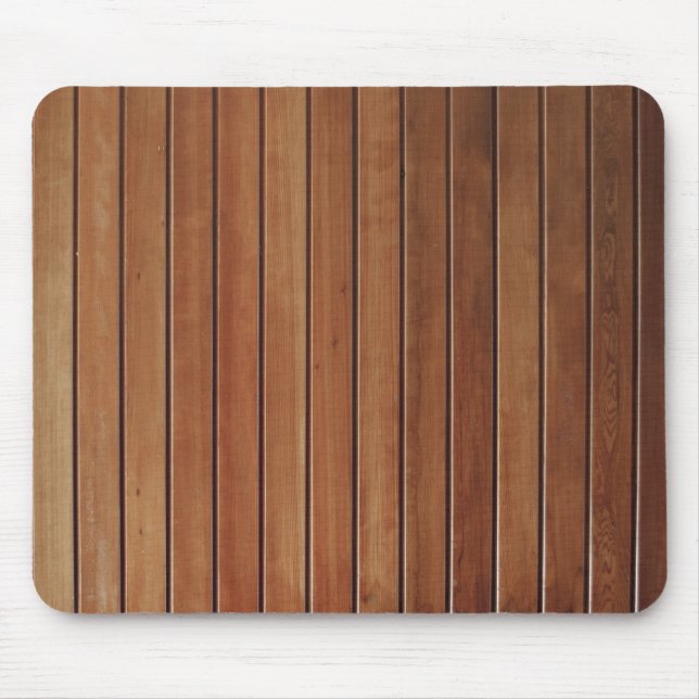 Wood wall design, texture mouse pad (Front)