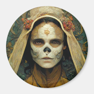 Wood Witch 1 Fantasy Magnet