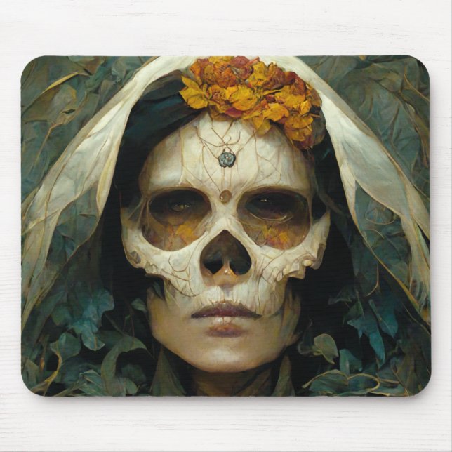 Wood Witch 2 Fantasy Mouse Pad (Front)