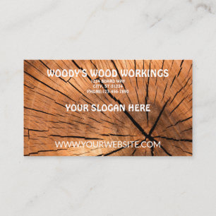 Wood Workings Business Card