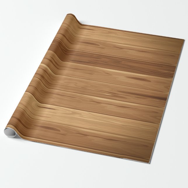 Wood wrapping paper (Unrolled)