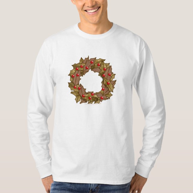 Wood Wreath T-Shirt (Front)