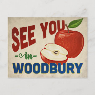 Woodbury Minnesota Apple - Vintage Travel Postcard