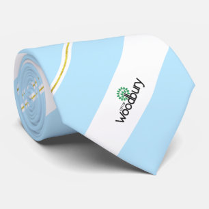 Woodbury (Minnesota) city flag Neck Tie