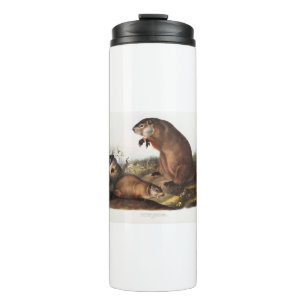 Woodchuck Camping Deco Gifts Thermal Tumbler
