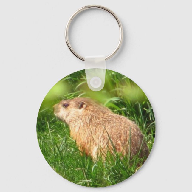 Woodchuck ~ keychain (Front)