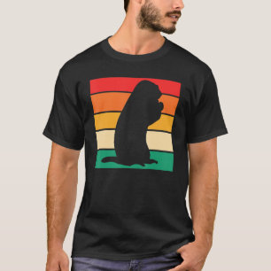 Woodchuck Rodent Groundhog Whisperer Retro Groundh T-Shirt