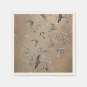 Woodcock hunting napkin