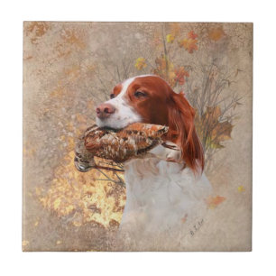 Woodcock Hunting Season Ceramic Tile