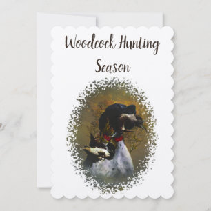 Woodcock Hunting Season Invitation