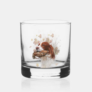 Woodcock Hunting Season Whiskey Glass