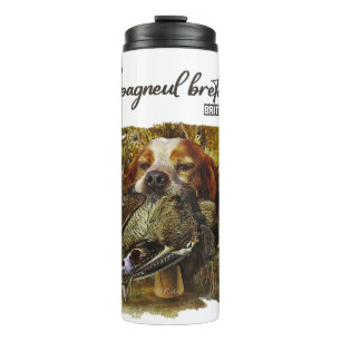 Woodcock hunting with Brittany Spaniel     Thermal Tumbler