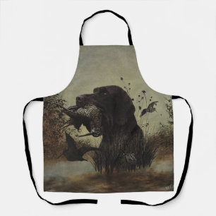 Woodcock Hunting with German Wirehaired Pointer Apron