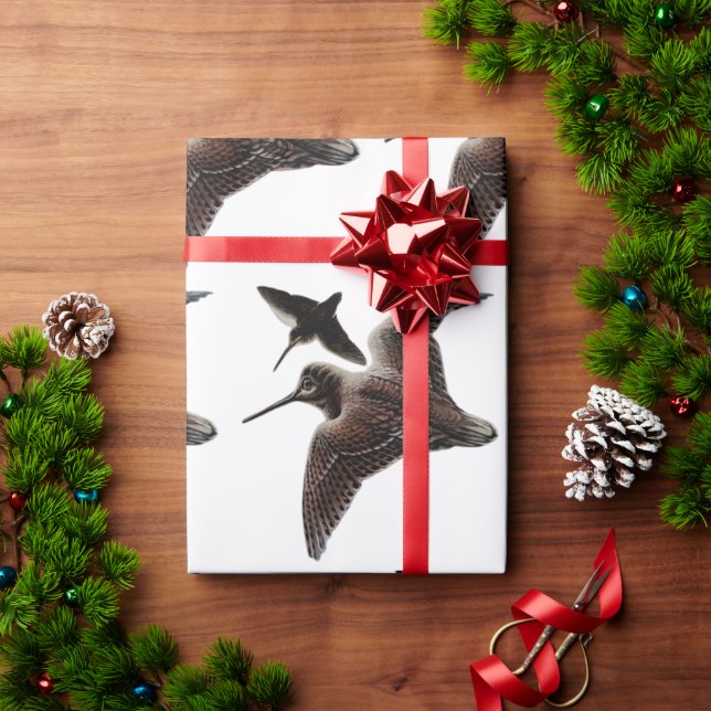 Woodcock hunting wrapping paper (Holiday Gift)
