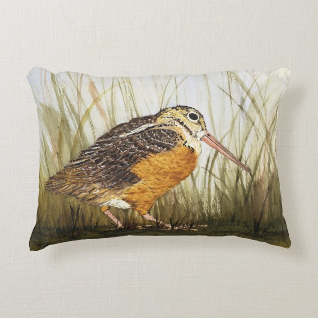 Woodcock Pillow (Front)