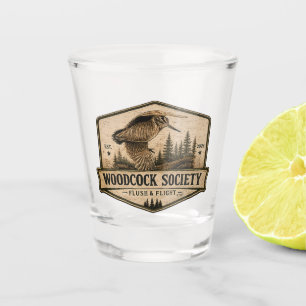 Woodcock  shot glass