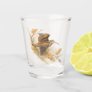 Woodcock  shot glass