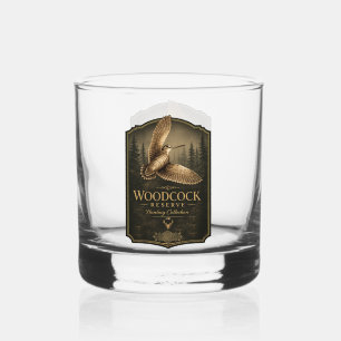 Woodcock whiskey glass