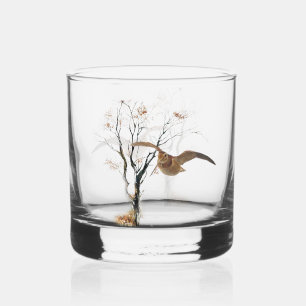 Woodcock whiskey glass