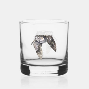 Woodcock whiskey glass