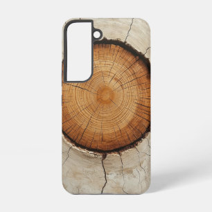 Woodcore Circle Phone Case