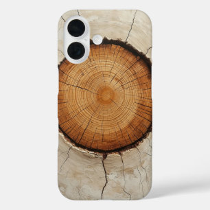 Woodcore Circle Phone Case