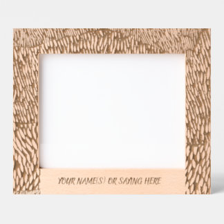 Woodcut Laser Etched