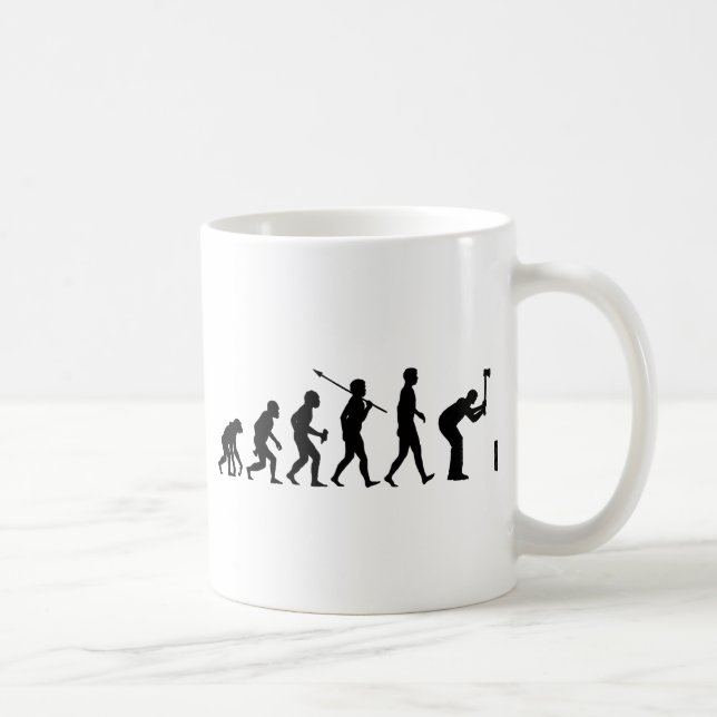 Woodcutter Coffee Mug (Right)