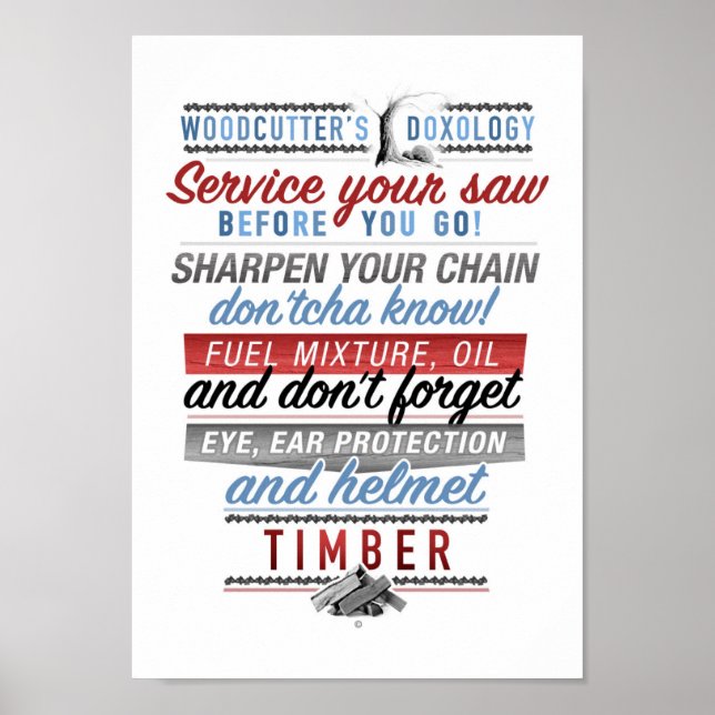 Woodcutter's Doxology poster (Front)