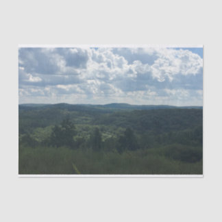 Wooded Landscape Tissue Paper