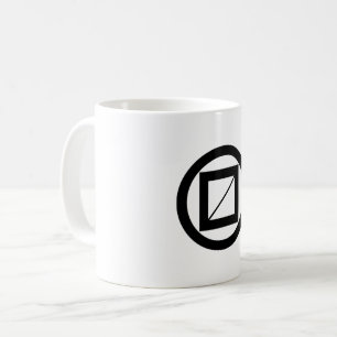 Wooded measure in circle coffee mug