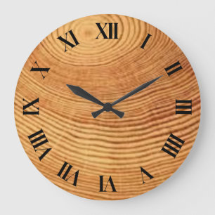 Wooden Acrylic Clock