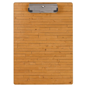 Wooden Background Modern Elegant Clipboard