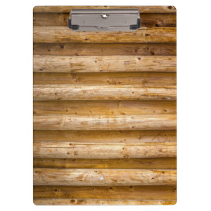 Wooden Background Modern Elegant Clipboard