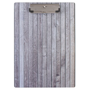 Wooden Background Modern Elegant Clipboard