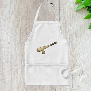 Wooden Baseball Bat Standard Apron