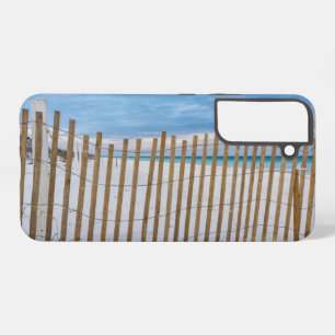 Wooden Beach Fence Sunrise Destin Samsung Case