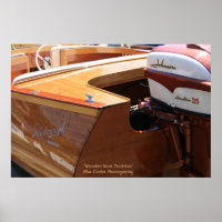 Wooden Boat and Nomad Motor Photography