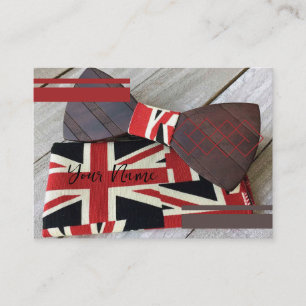 Wooden Bowtie Business Card