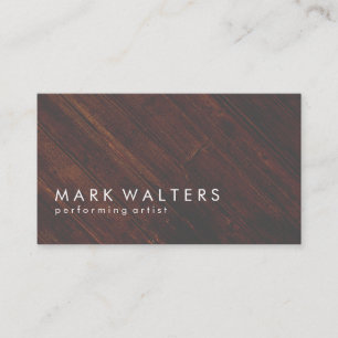Wooden Business Card